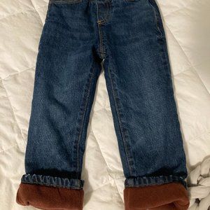 Old Navy Toddler Fleece Line Jeans